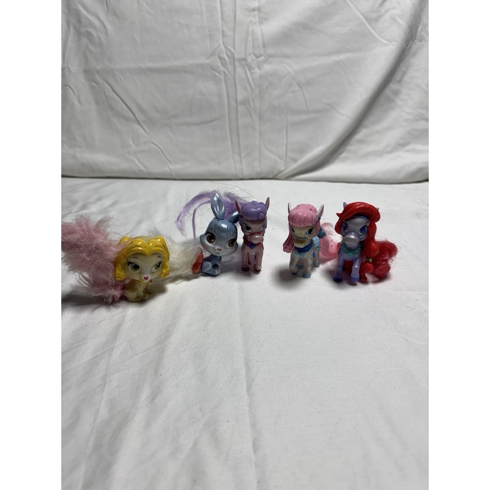 Disney Princess Palace Pets Furry Tails Mixed Lot Of 5